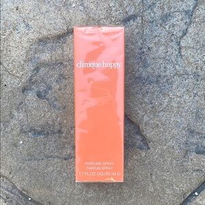 Clinique Happy Fragrance in Bright Orange Packaging